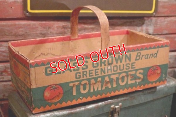 画像1: dp-190101-28 Vintage Tomatoes Cardboard Box