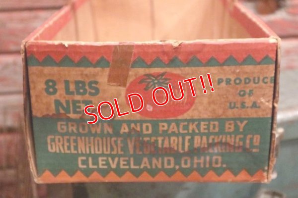 画像3: dp-190101-28 Vintage Tomatoes Cardboard Box