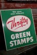 画像5: dp-190201-02 Thrifty Green Stamp / 1960's W-side Metal Sign