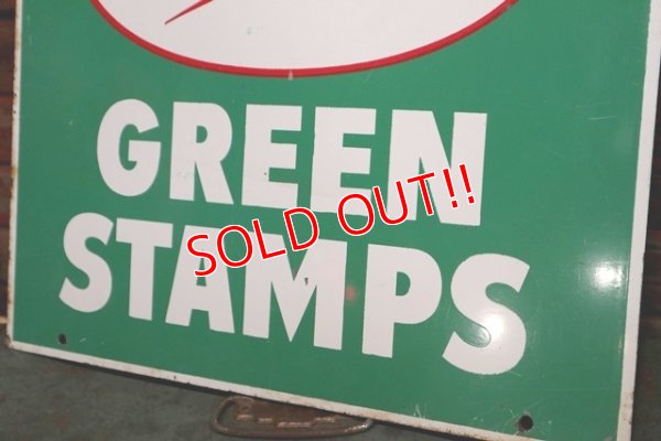 画像4: dp-190201-02 Thrifty Green Stamp / 1960's W-side Metal Sign
