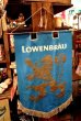 画像1: dp-190201-12 Lowenbrau / 1970's Banner (1)