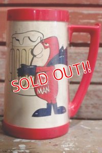 ct-1902021-08 Budweiser / BUD MAN 1980's Plastic Mug