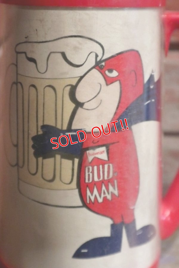 画像2: ct-1902021-08 Budweiser / BUD MAN 1980's Plastic Mug