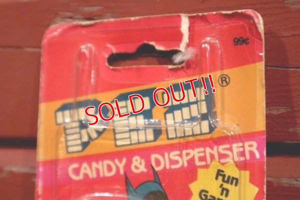 画像4: pz-160901-151 BATMAN / 1980's PEZ Dispenser Mint on Card