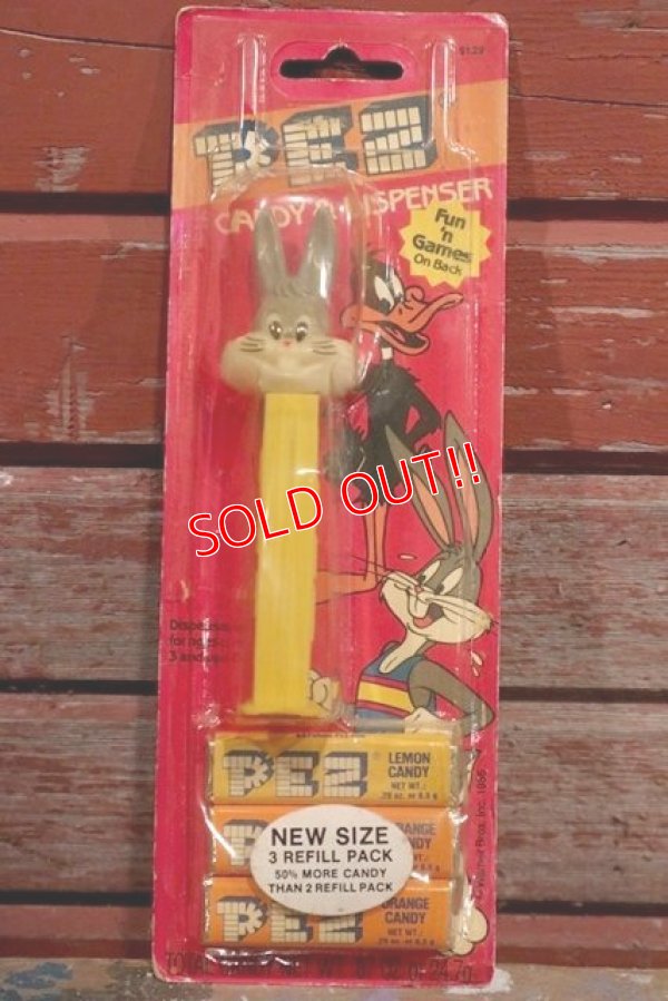 画像1: pz-160901-151 Bugs Bunny / 1980's PEZ Dispenser Mint on Card