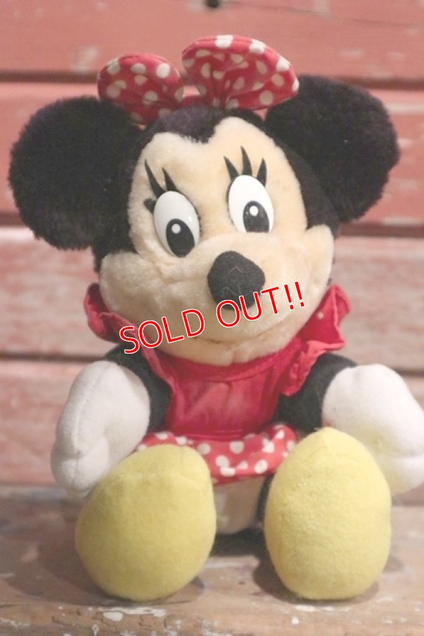 画像1: ct-190101-19 Minnie Mouse / 1980's-1990's Plush Doll