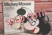 ct-1902021-55 Mickey Mouse / 1970's-1980's Transistor Radio