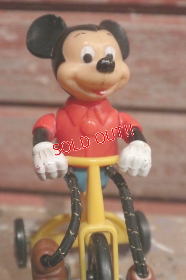 画像2: ct-1902021-49 Mickey Mouse / Gabriel 1970's Tricycle Toy