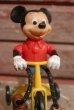 画像2: ct-1902021-49 Mickey Mouse / Gabriel 1970's Tricycle Toy (2)