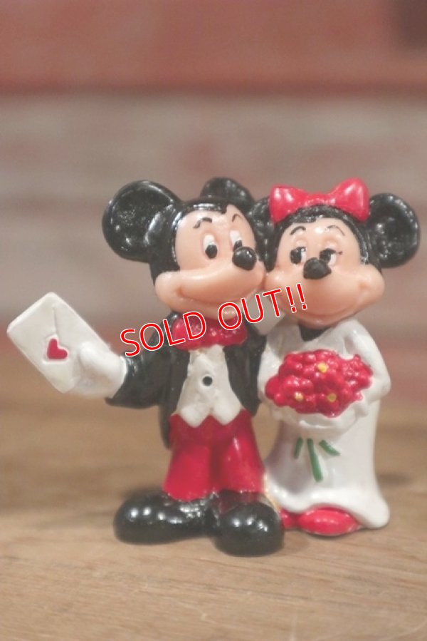画像1: ct-1902021-21 Mickey Mouse & Minnie Mouse / 1980's PVC "Date"