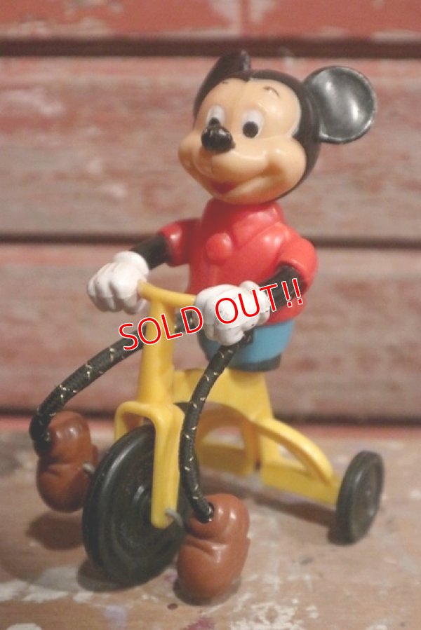 画像1: ct-1902021-49 Mickey Mouse / Gabriel 1970's Tricycle Toy