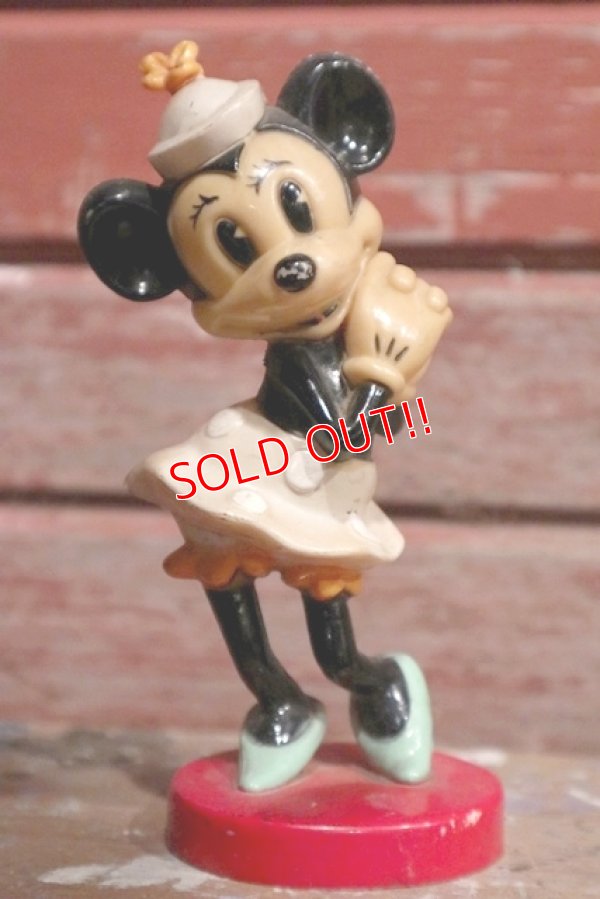 画像1: ct-110318-03 Minnie Mouse / 1970's Plastic Figure
