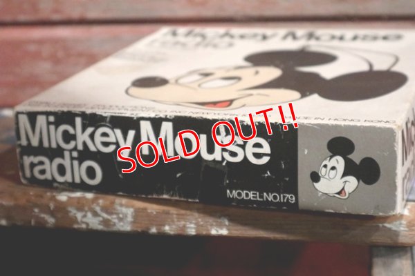 画像8: ct-1902021-55 Mickey Mouse / 1970's-1980's Transistor Radio