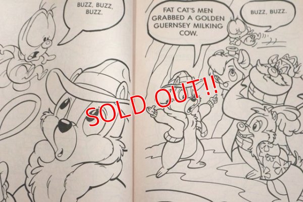 画像5: ct-1902021-34 Chip 'n Dale Rescue Rangers / 1990's Coloring Book