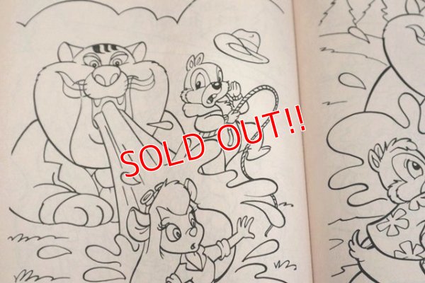 画像6: ct-1902021-34 Chip 'n Dale Rescue Rangers / 1990's Coloring Book