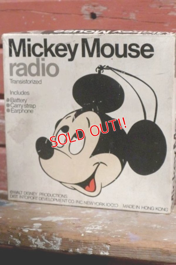 画像7: ct-1902021-55 Mickey Mouse / 1970's-1980's Transistor Radio