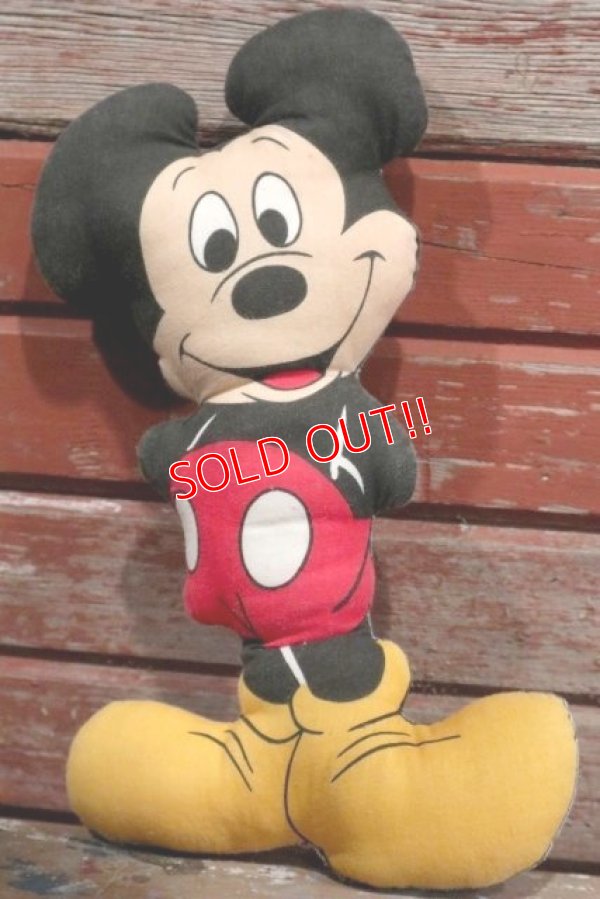 画像1: ct-1902021-24 Mickey Mouse / 1990's Pillow Doll