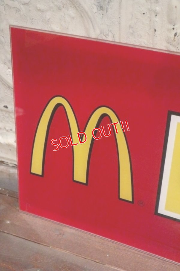 画像2: dp-190201-37 McDonald's / Drive-thru Sign "thank you"