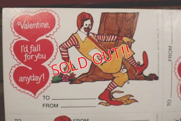 画像2: ct-140701-16  McDonald's / 1975 Valentine's Card