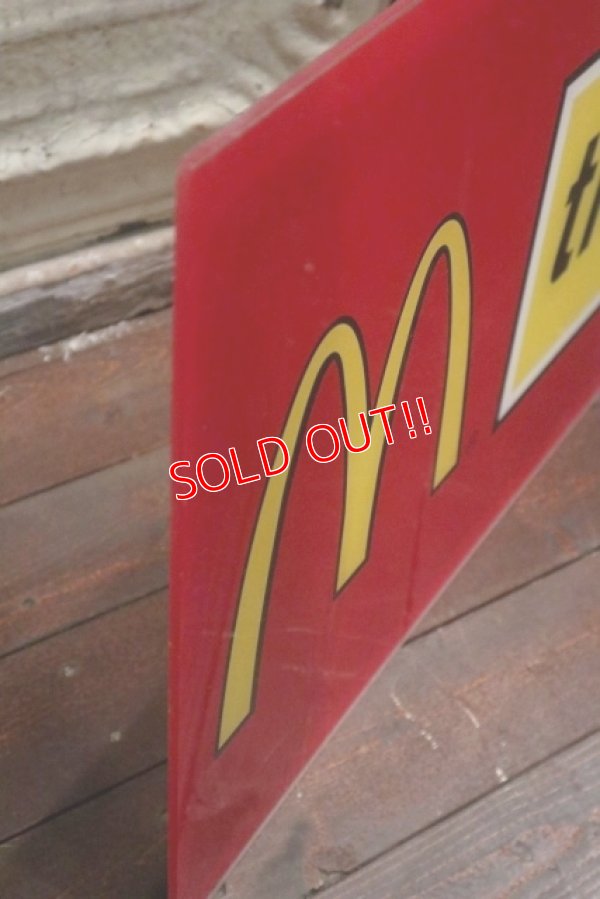 画像6: dp-190201-37 McDonald's / Drive-thru Sign "thank you"