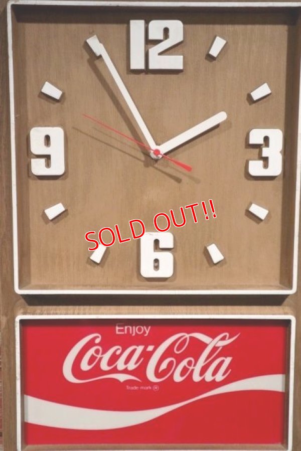 画像2: dp-190201-49 Coca Cola / 1970's-1980's Wall Clock