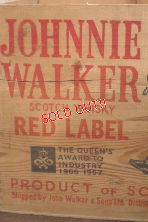 画像4: dp-190201-23 Johnnie Walker / Vintage Wood Box