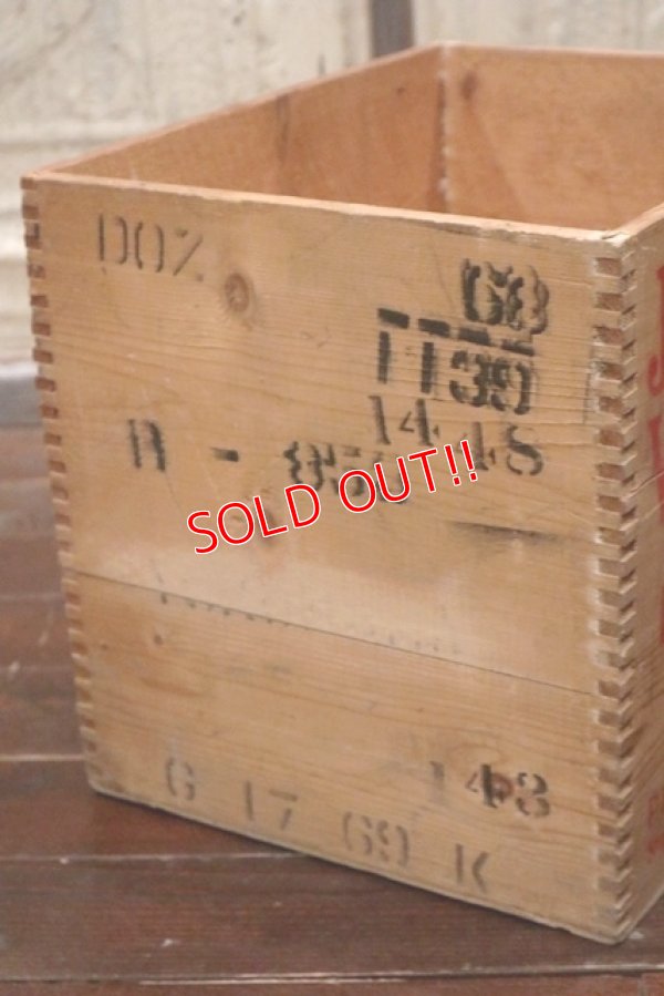 画像8: dp-190201-23 Johnnie Walker / Vintage Wood Box