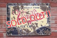 dp-190201-14 Verifine Ice / 1940's Porcelain Enamel Sign