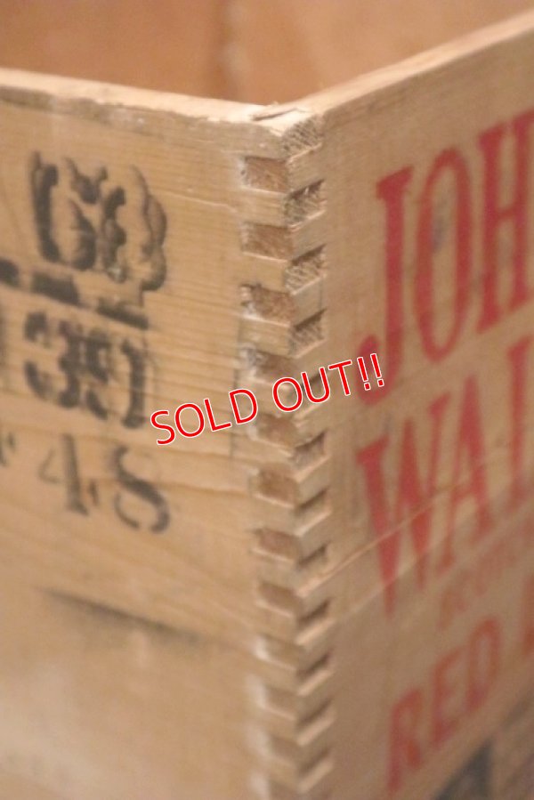 画像9: dp-190201-23 Johnnie Walker / Vintage Wood Box