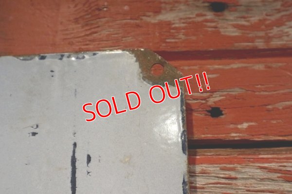 画像9: dp-190201-14 Verifine Ice / 1940's Porcelain Enamel Sign