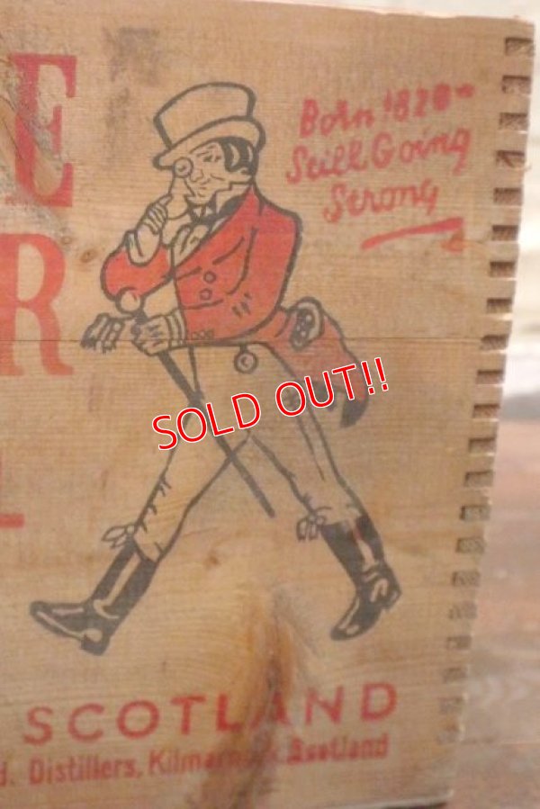 画像5: dp-190201-23 Johnnie Walker / Vintage Wood Box