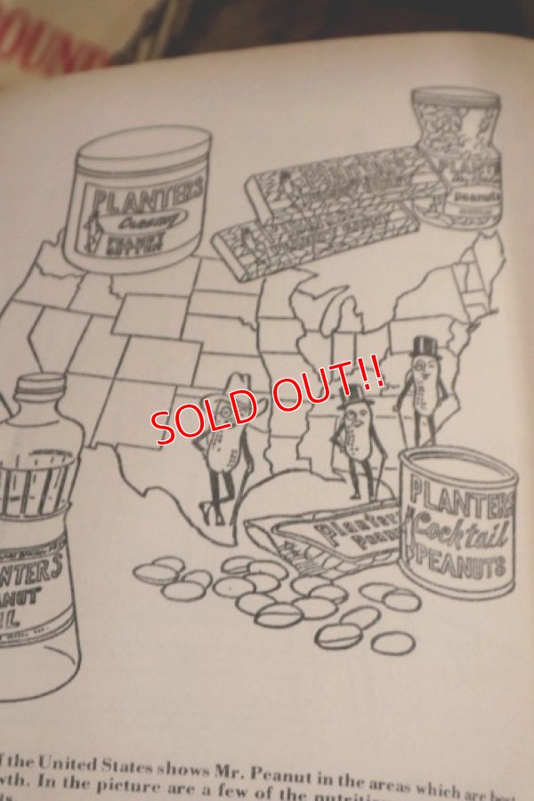 画像8: ct-151001-31 Planters / Mr.Peanut 1970's Presidents of the United State To Color Book