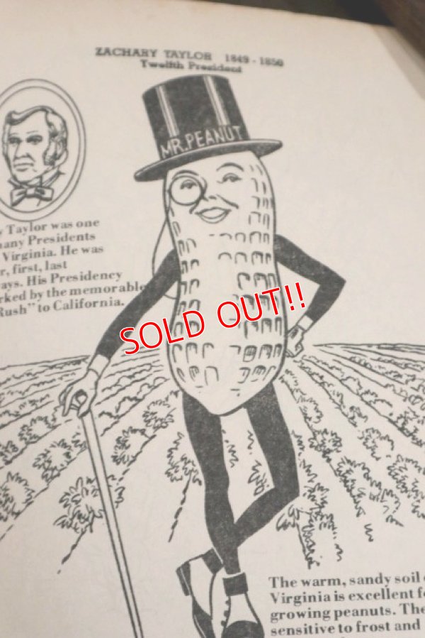 画像6: ct-151001-31 Planters / Mr.Peanut 1970's Presidents of the United State To Color Book