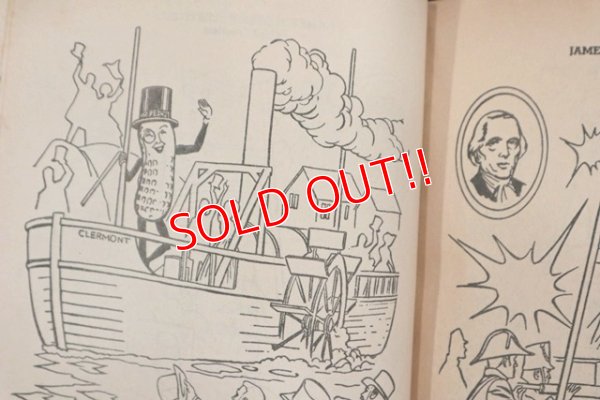 画像5: ct-151001-31 Planters / Mr.Peanut 1970's Presidents of the United State To Color Book