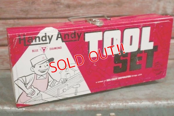 画像1: dp-180302-42 Handy Andy / Vintage Tool Box