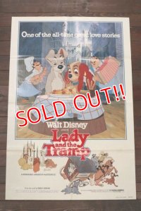 ct-1902021-52 Lady and the Tramp / 1970's Movie Poster