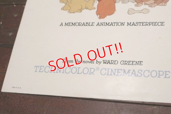 画像10: ct-1902021-52 Lady and the Tramp / 1970's Movie Poster