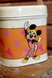画像4: ct-190101-38 Mickey Mouse & Minnie Mouse / 1980's Tin Can