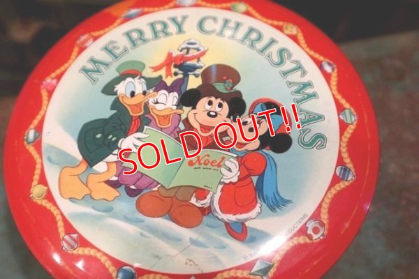 画像2: ct-190101-37 Walt Disney's / 1970's Merry Christmas Candy Can