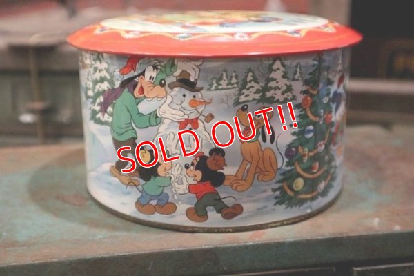 画像6: ct-190101-37 Walt Disney's / 1970's Merry Christmas Candy Can