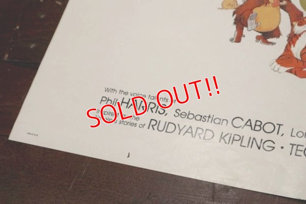 画像7: ct-1902021-53 The Jungle Book / 1970's Movie Poster