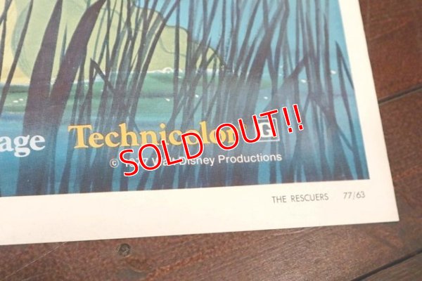 画像10: ct-1902021-54 The Rescuers / 1970's Movie Poster