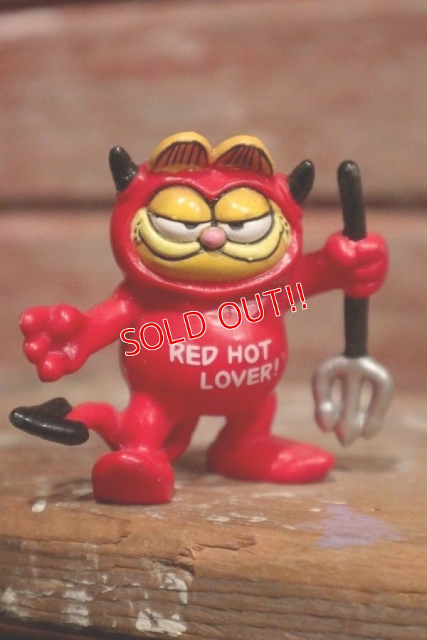 画像1: ct-1902021-61 Garfield / 1979 PVC Red Devil