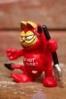 画像3: ct-1902021-61 Garfield / 1979 PVC Red Devil (3)