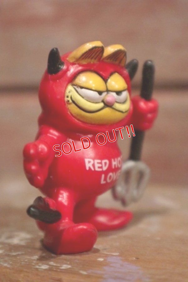 画像2: ct-1902021-61 Garfield / 1979 PVC Red Devil