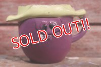 ct-150202-14 【JUNK】Pillsbury / Funny Face 1970's Plastic Mug "Goofy Grape"