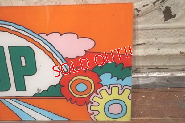 画像5: dp-190201-58 7up × Peter Max / 1970's Sign
