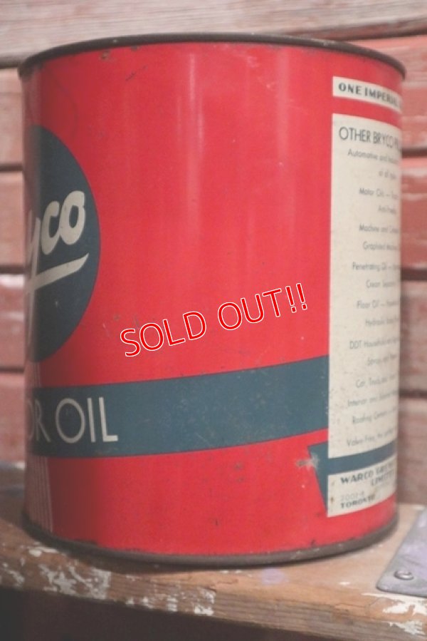 画像4: dp-190201-40 Bryco / Vintage Motor Oil Can