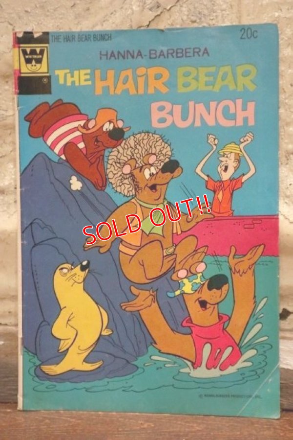 画像1: bk-131211-27 The Hair Bear Bunch / Whitman 1973 Comic