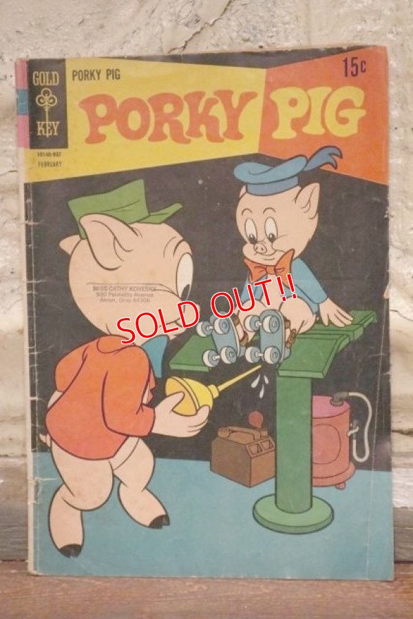 画像1: bk-120815-13 Porky Pig / Gold Key 1968 Comic